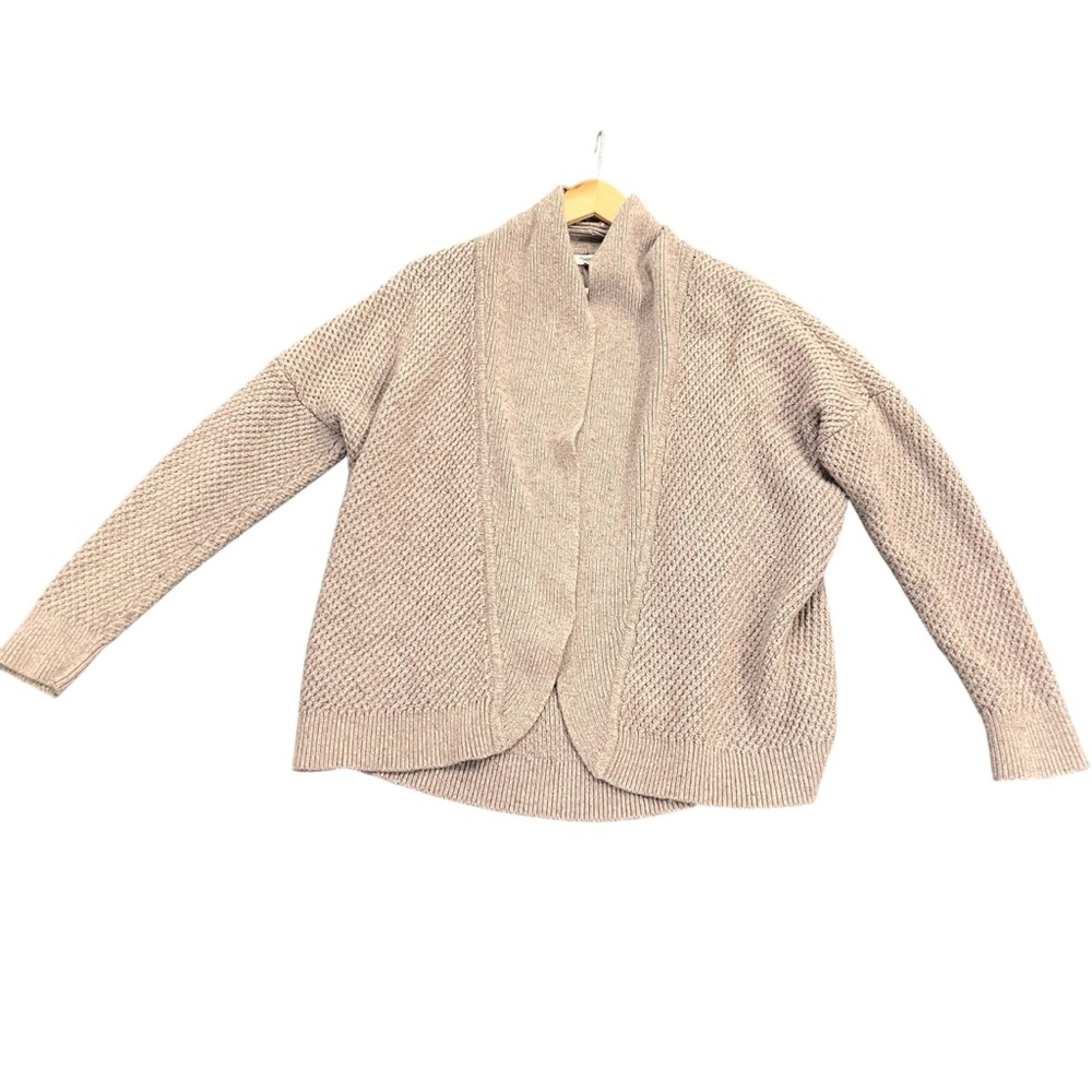 Madewell Women's Light Tan Cardigan Size Small Grandpacore